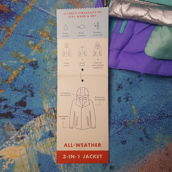 Girls 3-in-1 Jacket - Picture 9 of 12